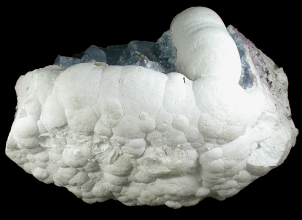 Barite with Fluorite from Minerva #1 Mine, Rosiclare Level, Cave-in-Rock District, Hardin County, Illinois