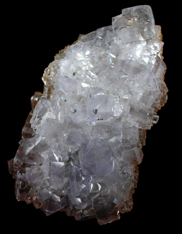 Fluorite (tetrahexahedral crystals) from Caravia-Berbes District, Asturias, Spain