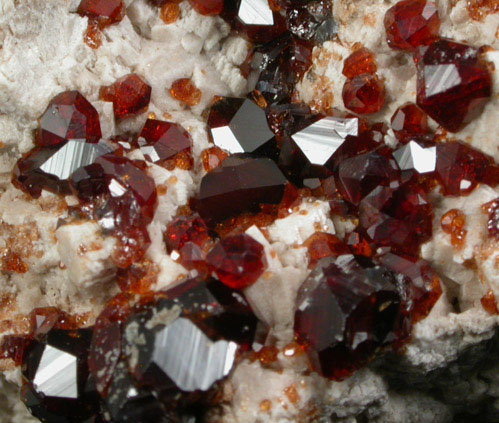 Spessartine Garnet from Putian, Tongbei-Yunling District, Fujian Province, China