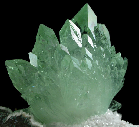 Apophyllite on Heulandite from Pashan Hill Quarry, Pune District, Maharashtra, India