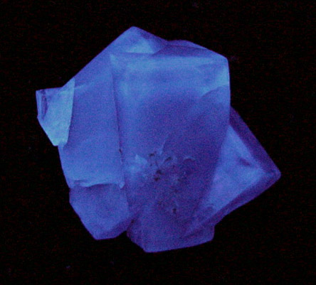 Fluorite (twinned crystals) from Heights Mine, Westgate, Weardale District, County Durham, England