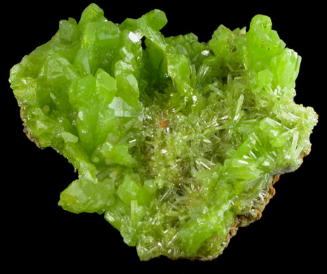 Pyromorphite from Daoping Mine, Yangshuo, Guangxi, China