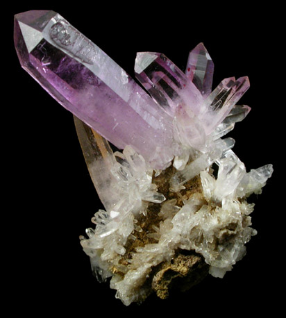 Quartz var. Amethyst from Piedra Parada, near Las Vigas, Tatatila, Veracruz, Mexico