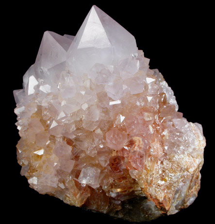 Quartz var. Amethyst (Cactus Quartz) from Boekenhouthoek area, Mpumalanga Province, South Africa