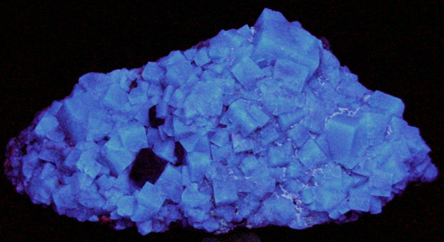 Fluorite with Galena from Rogerley Mine, County Durham, England