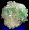 Apophyllite on Stilbite-Ca from Momin Akhada, near Rahuri, 50 km north of Ahmednagar, Maharashtra, India (Type Locality for Collected ca. 2001)