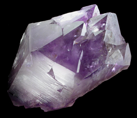 Quartz var. Amethyst from Rose Avenue Locality, Bellingham, Norfolk County, Massachusetts