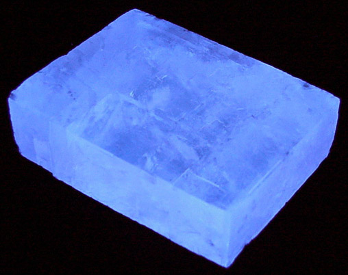 Calcite (fluorescent and phosphorescent) from Terlingua District, Brewster County, Texas