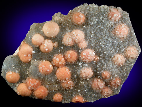 Fluorite on Quartz with Apophyllite from Mahodari, Nashik District, Maharashtra, India