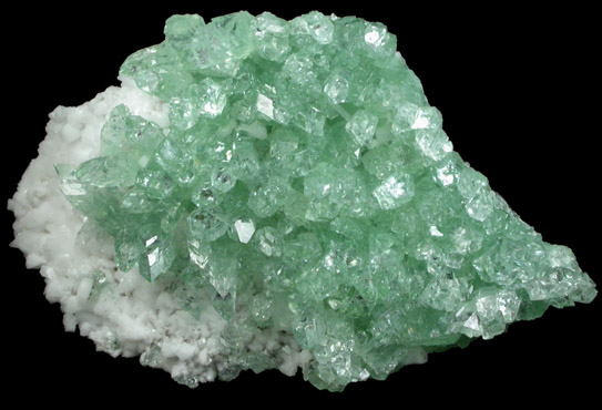 Apophyllite on Heulandite from Pashan Hill Quarry, Pune District, Maharashtra, India