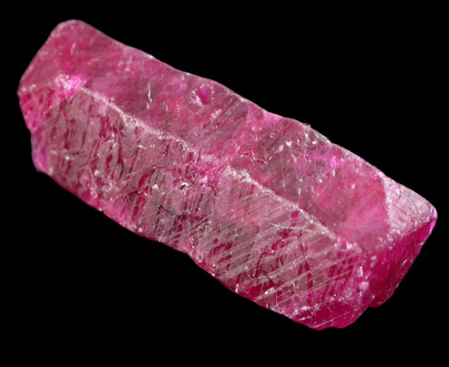 Corundum var. Ruby from Mogok District, 115 km NNE of Mandalay, Mandalay Division, Myanmar (Burma)