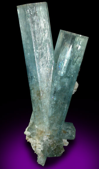 Beryl var. Aquamarine from Erongo Mountains, 20 km north of Usakos, Namibia