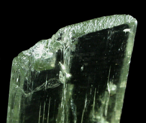 Spodumene var. Hiddenite from Minas Gerais, Brazil