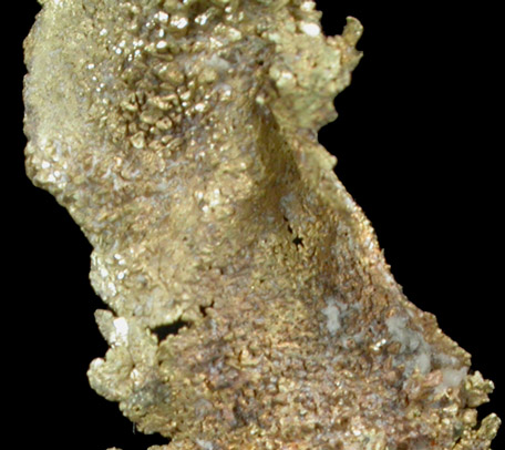 Gold (crystallized sheet formation) from Rosia Montana (Vrspatak), Metaliferi Mountains, Transylvania, Romania