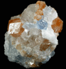 Grossular Garnet in Calcite from Rift Valley Province, Kenya