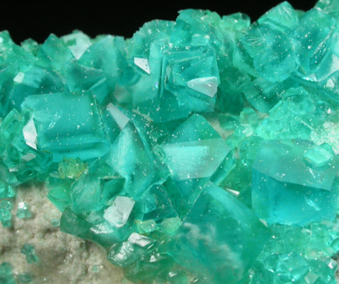 Morosenite (synthetic of unknown composition) from Man-made