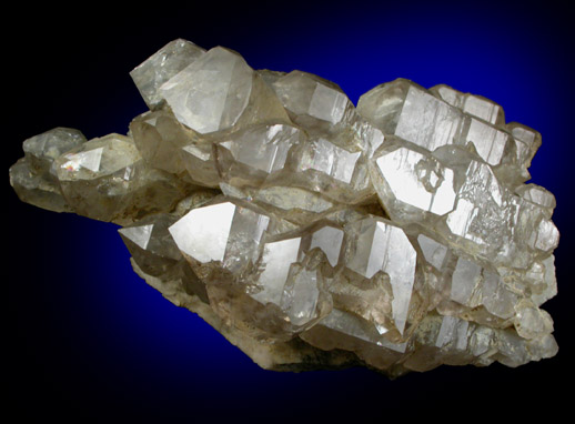 Quartz var. Smoky from Waisanen Quarry, Greenwood, Oxford County, Maine