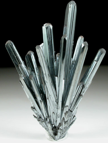 Stibnite from Baia Sprie (Felsbnya), Maramures, Romania