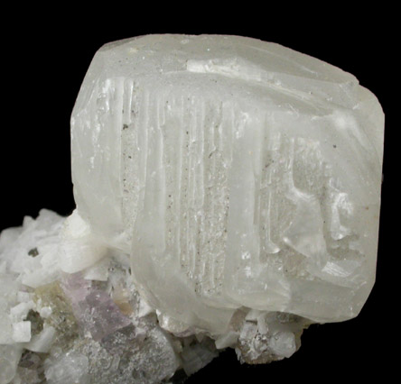 Calcite with Dolomite and Fluorite from Moscona Mine, Villabona District, Asturias, Spain