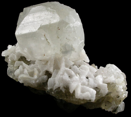 Calcite with Dolomite and Fluorite from Moscona Mine, Villabona District, Asturias, Spain