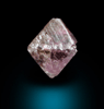 Diamond (0.42 carat purple-gray octahedral crystal) from Argyle Mine, Kimberley, Western Australia, Australia