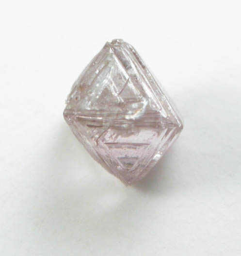 Diamond (0.24 carat purple octahedral crystal) from Argyle Mine, Kimberley, Western Australia, Australia