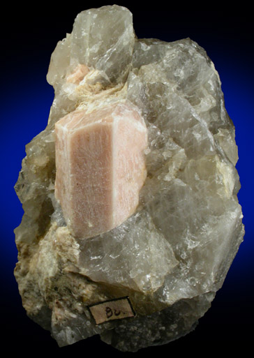 Microcline in Quartz from Bedford, Westchester County, New York