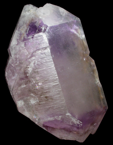 Quartz var. Amethyst Quartz from Deer Hill, Stow, Oxford County, Maine