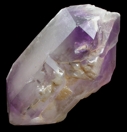 Quartz var. Amethyst Quartz from Deer Hill, Stow, Oxford County, Maine