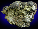 Magnetite, Andradite-Grossular, Pyrite, Albite from Marmoraton Iron Mine, Marmora, Ontario, Canada
