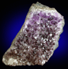 Quartz var. Amethyst from Prospect Park Quarry, Prospect Park, Passaic County, New Jersey