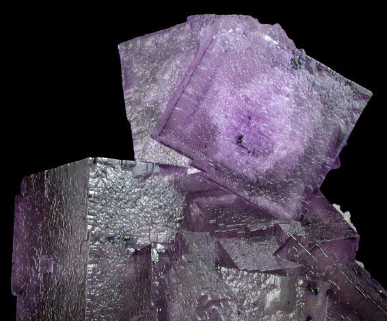 Fluorite on Sphalerite from Elmwood Mine, Carthage, Smith County, Tennessee