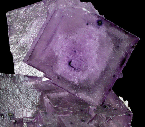 Fluorite on Sphalerite from Elmwood Mine, Carthage, Smith County, Tennessee