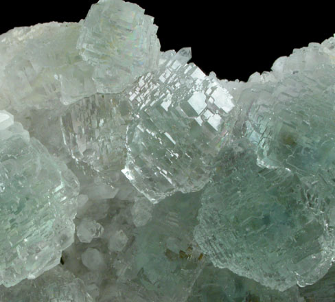 Fluorite on Quartz with Pyrite from Shangbao Mine, Leiyang, Hunan, China