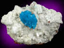 Cavansite with Stilbite-Ca from Wagholi Quarry, Maharashtra, India