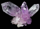 Quartz var. Amethyst Scepters from Piedra Parada, near Las Vigas, Tatatila, Veracruz, Mexico