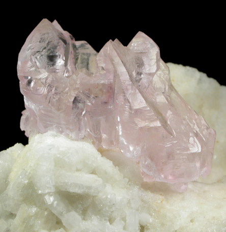 Quartz var. Rose Quartz from Alto da Pitorra, Laranjeiras, Galilia, Minas Gerais, Brazil