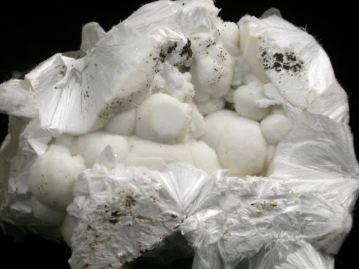 Pectolite with Datolite from Millington Quarry, Bernards Township, Somerset County, New Jersey