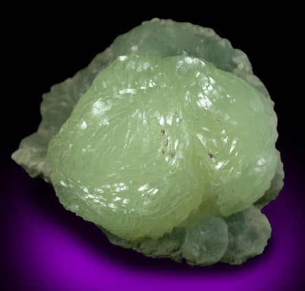 Prehnite from O and G Industries Southbury Quarry, Southbury, New Haven County, Connecticut