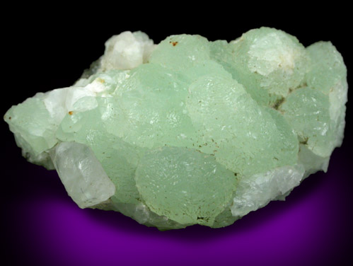 Prehnite from O and G Industries Southbury Quarry, Southbury, New Haven County, Connecticut