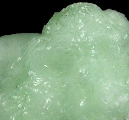 Prehnite with Calcite from Millington Quarry, Bernards Township, Somerset County, New Jersey