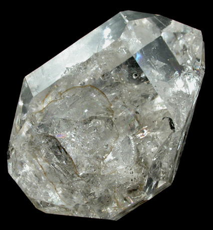 Quartz var. Herkimer Diamond from Diamond Acres (Hastings Farm), Fonda, Montgomery County, New York