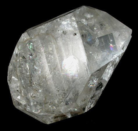 Quartz var. Herkimer Diamond from Diamond Acres (Hastings Farm), Fonda, Montgomery County, New York