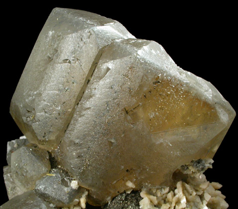 Calcite with Marcasite inclusions from Eastern Rock Products Quarry (Benchmark Quarry), St. Johnsville, Montgomery County, New York