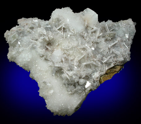 Barrerite on Quartz from Rocky Pass Area, Kuiu Island, Alaska