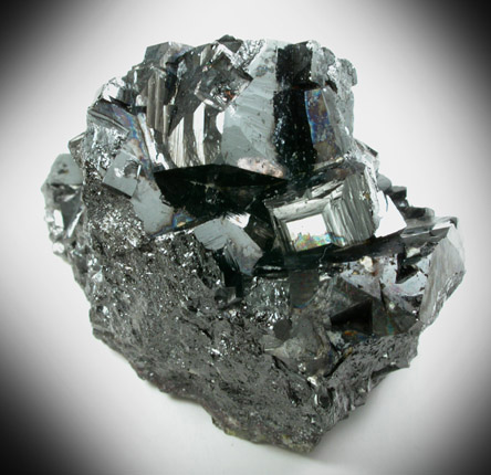 Magnetite (rare cubic crystal form) from ZCA Mine No. 4, Fowler Ore Body, 2500' Level, Balmat, St. Lawrence County, New York