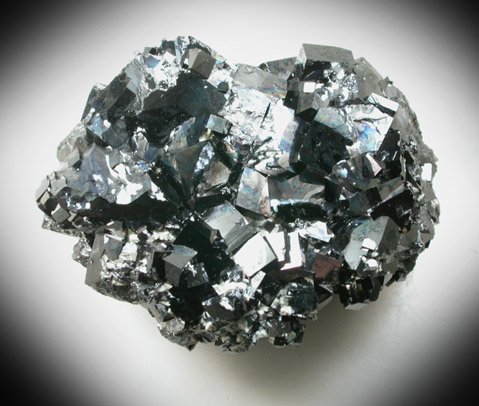 Magnetite (rare cubic crystal form) with Talc from ZCA Mine No. 4, Fowler Ore Body, 2500' Level, Balmat, St. Lawrence County, New York