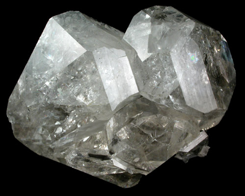 Quartz var. Herkimer Diamond with Dolomite and Pyrite from Eastern Rock Products Quarry (Benchmark Quarry), St. Johnsville, Montgomery County, New York