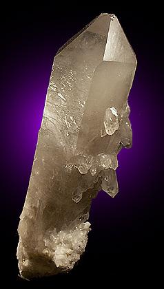 Quartz var. Smoky Quartz from St. Joseph, Qubec, Canada