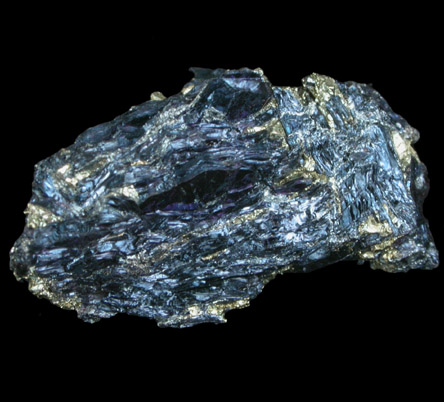 Covellite with Pyrite from Leonard Mine, 3600' level, Butte Mining District, Summit Valley, Silver Bow County, Montana